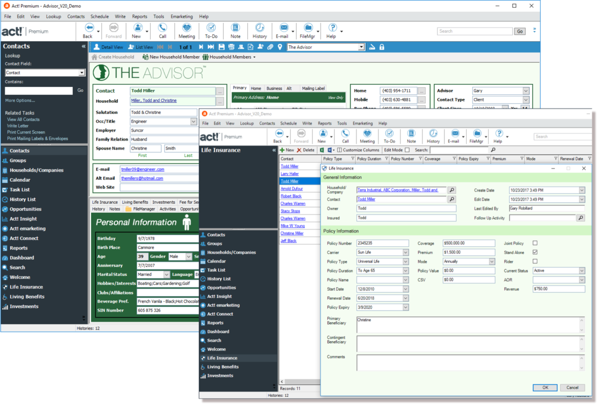 advisor-add-on-for-act-v24-crm-corelogix-corporation