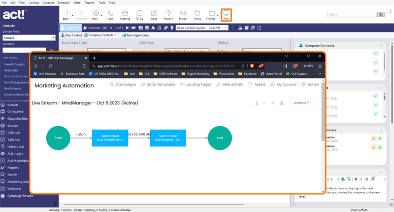 Act! View+ – Corelogix Corporation